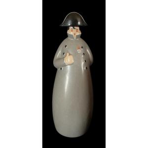 Robj Paris Napoleon Bottle Imperial Mandarin Bottle Polychrome Enamel  