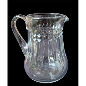 Picadilly Model Water Jug From Baccarat France Crystal Pitcher