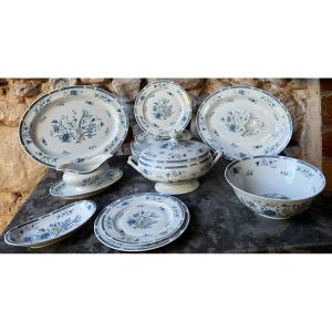 SERVICE DE TABLE DE LA MAISON BERNARDAUD MODÈLE PAHANG  EN PORCELAINE DE LIMOGES 