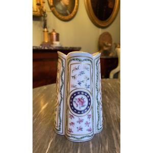 Haviland House Vase, Louveciennes Model, Limoges Porcelain, Marie Antoinette Decoration
