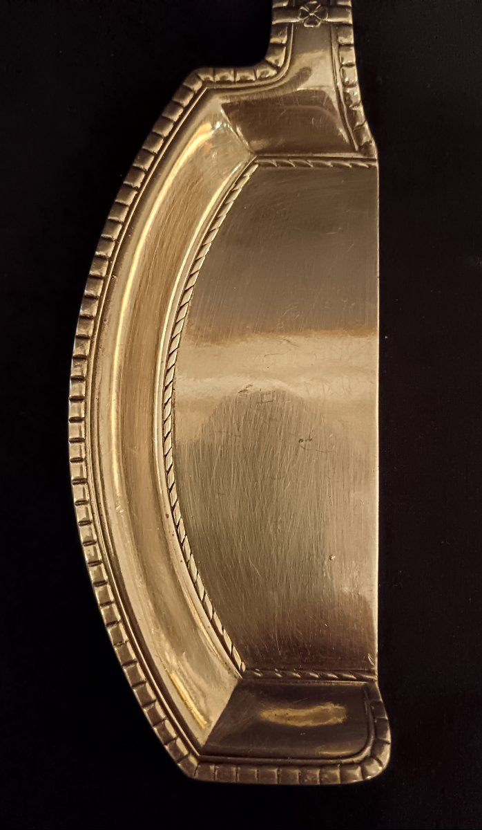 Silver-plated Crumb Tray From The Gallia Collection By Christofle-photo-3