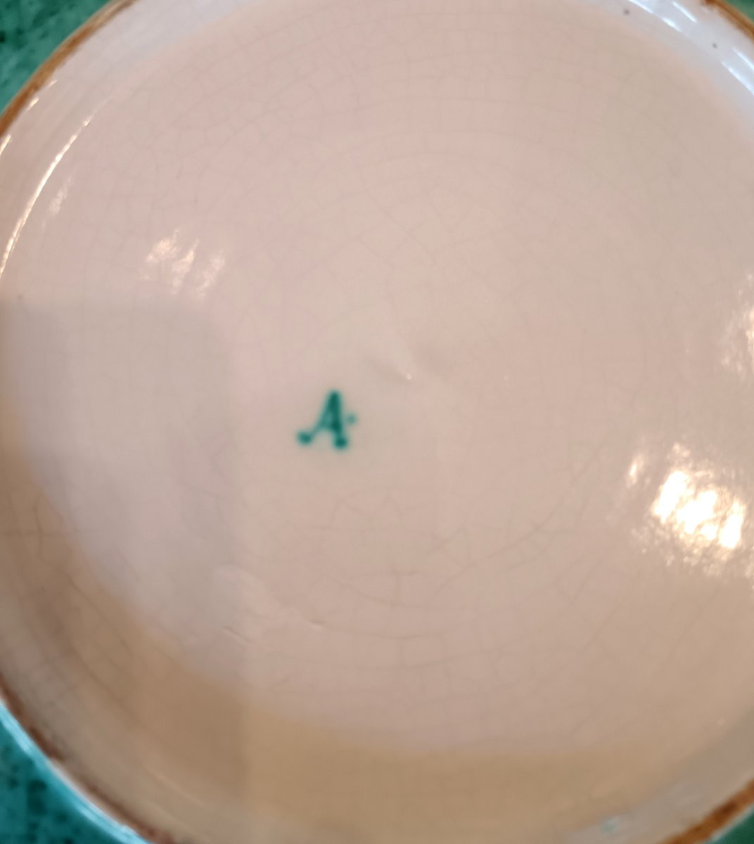 Ceramic Dish Of Saint Radegonde-photo-3