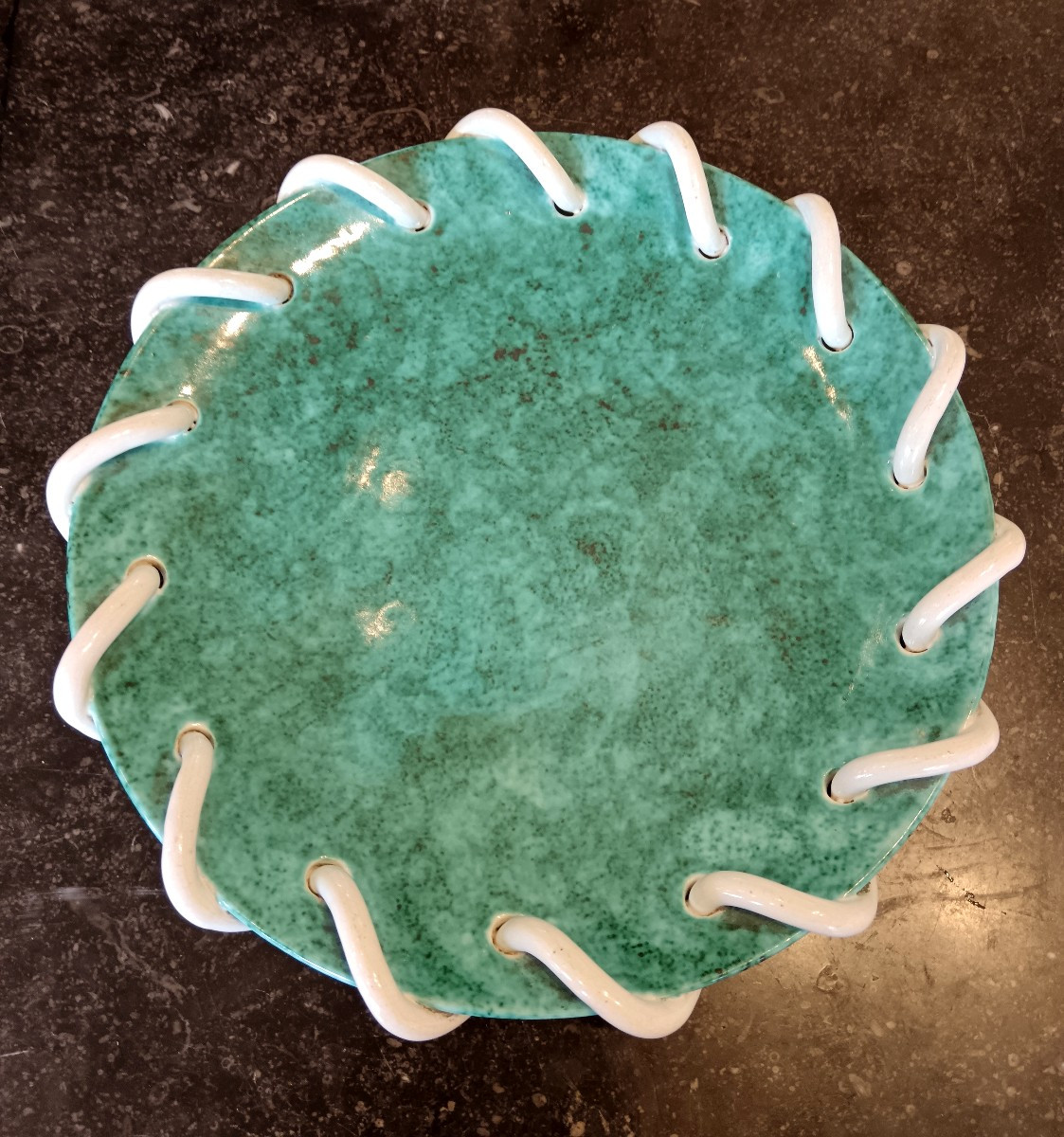 Ceramic Dish Of Saint Radegonde