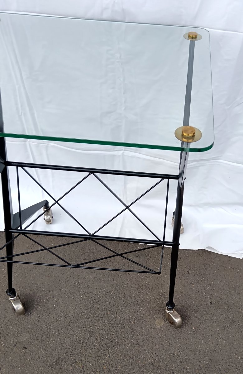 Table d'appoint par Angelo Ostuni années 1960-photo-6