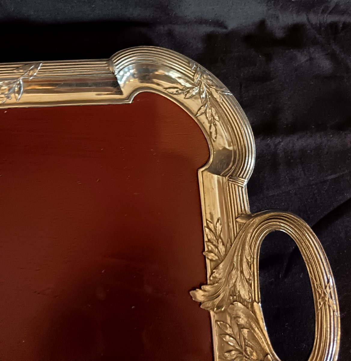 Plateau Christofle Gallia Art Nouveau -photo-2