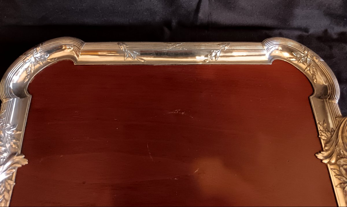 Plateau Christofle Gallia Art Nouveau -photo-2