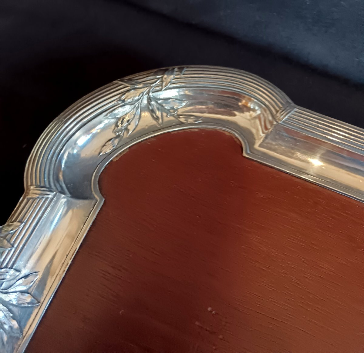 Plateau Christofle Gallia Art Nouveau -photo-3