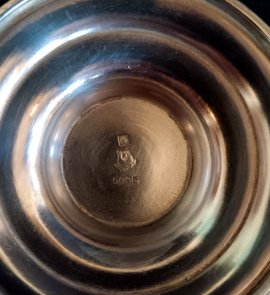 Cafetière et théière en métal argenté Christofle collection Gallia-photo-5