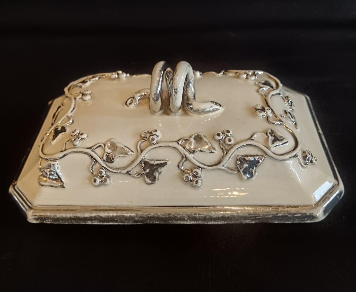 Covered Earthenware Terrine From Langeais -photo-3