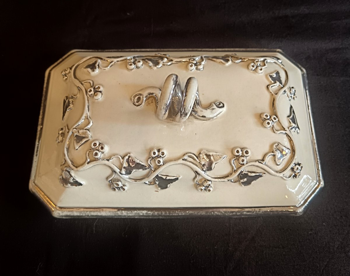 Covered Earthenware Terrine From Langeais -photo-4