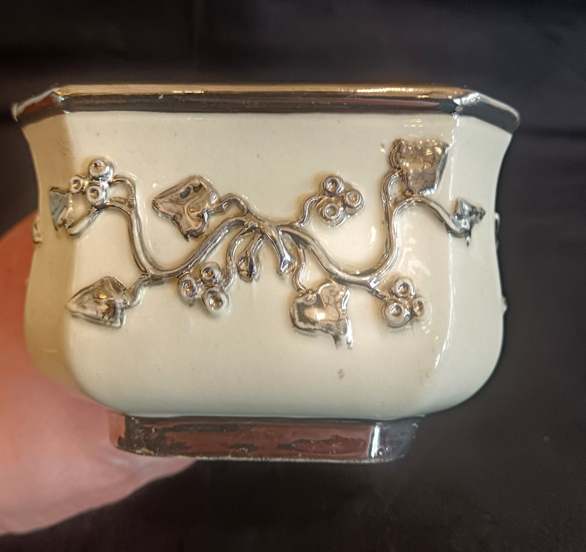 Covered Earthenware Terrine From Langeais -photo-3