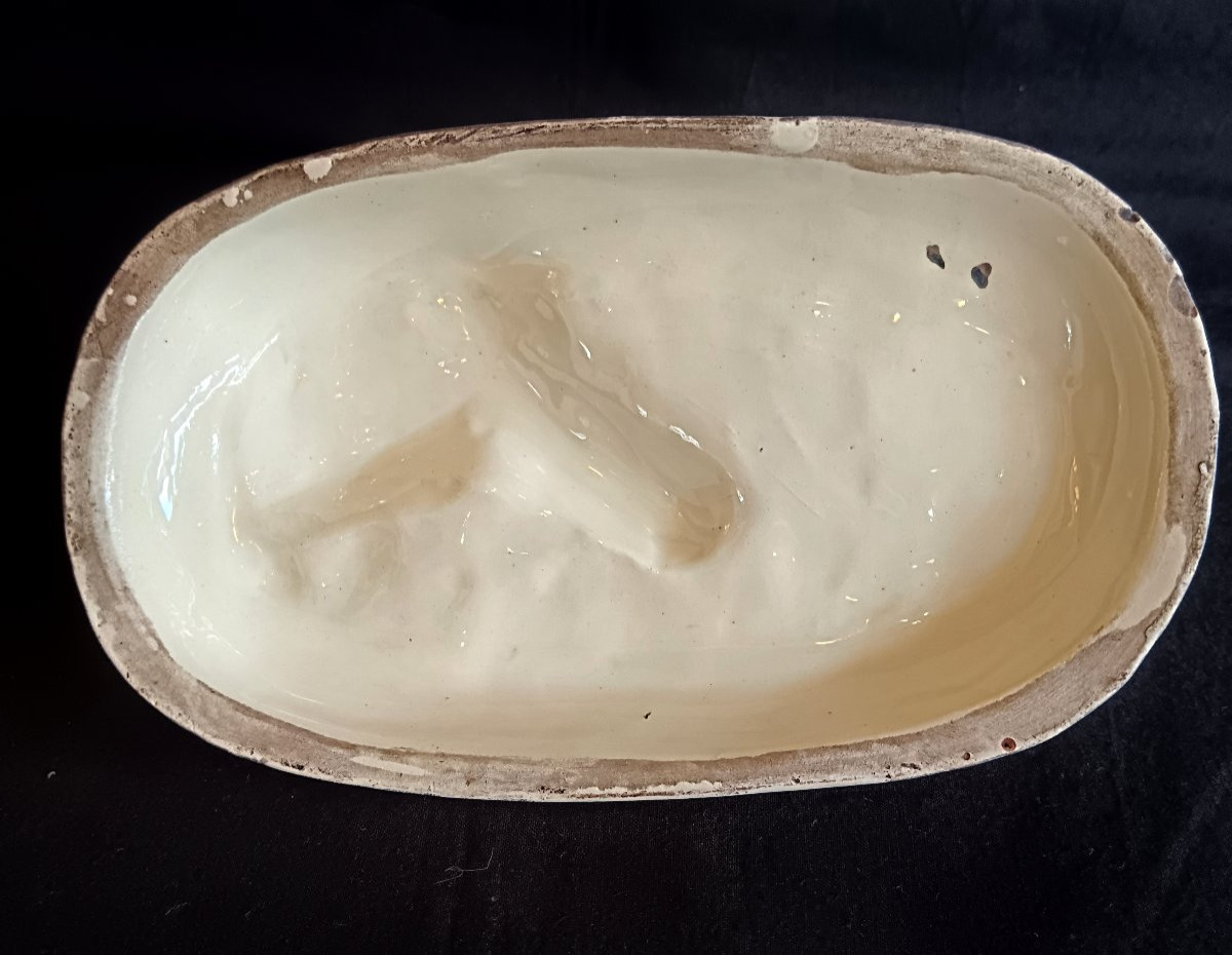 19th Century Langeais Earthenware Smoking Kit-photo-1