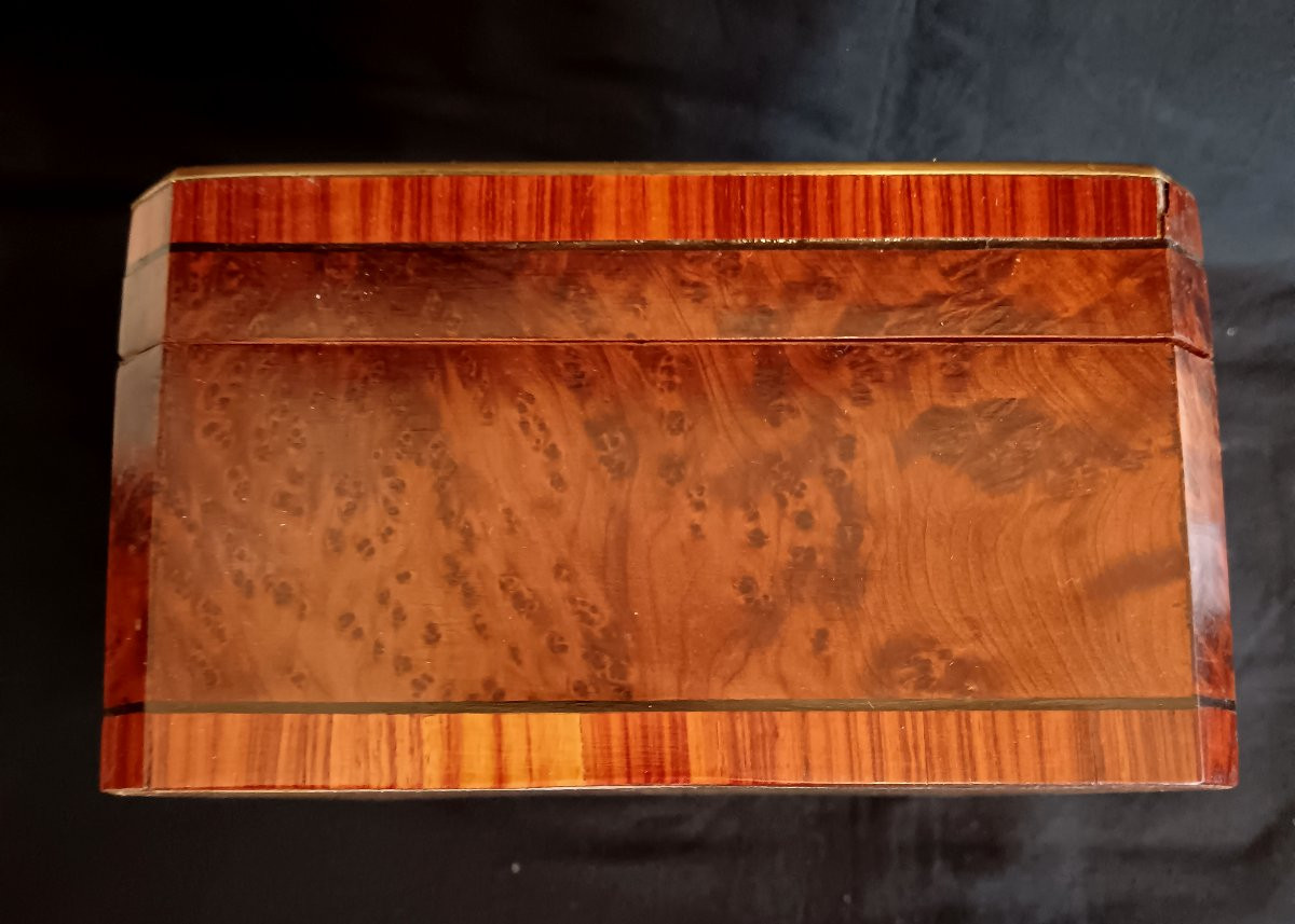 Boîte en marqueterie Napoléon III.-photo-1