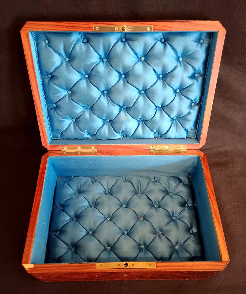 Boîte en marqueterie Napoléon III.-photo-2