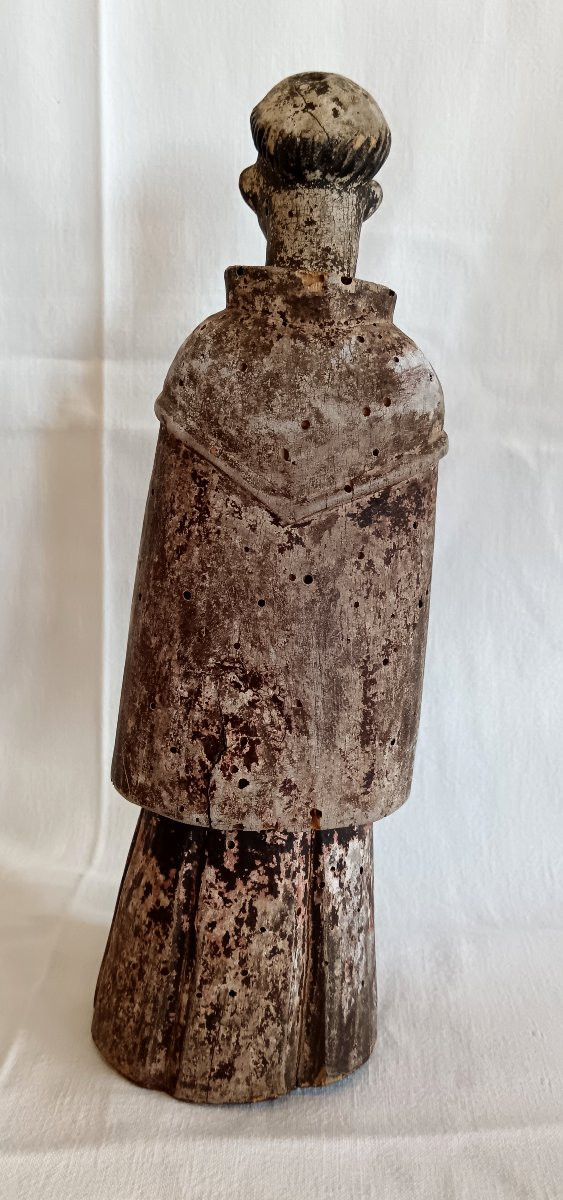 Franciscan Monk 18th Century Spanish-photo-2