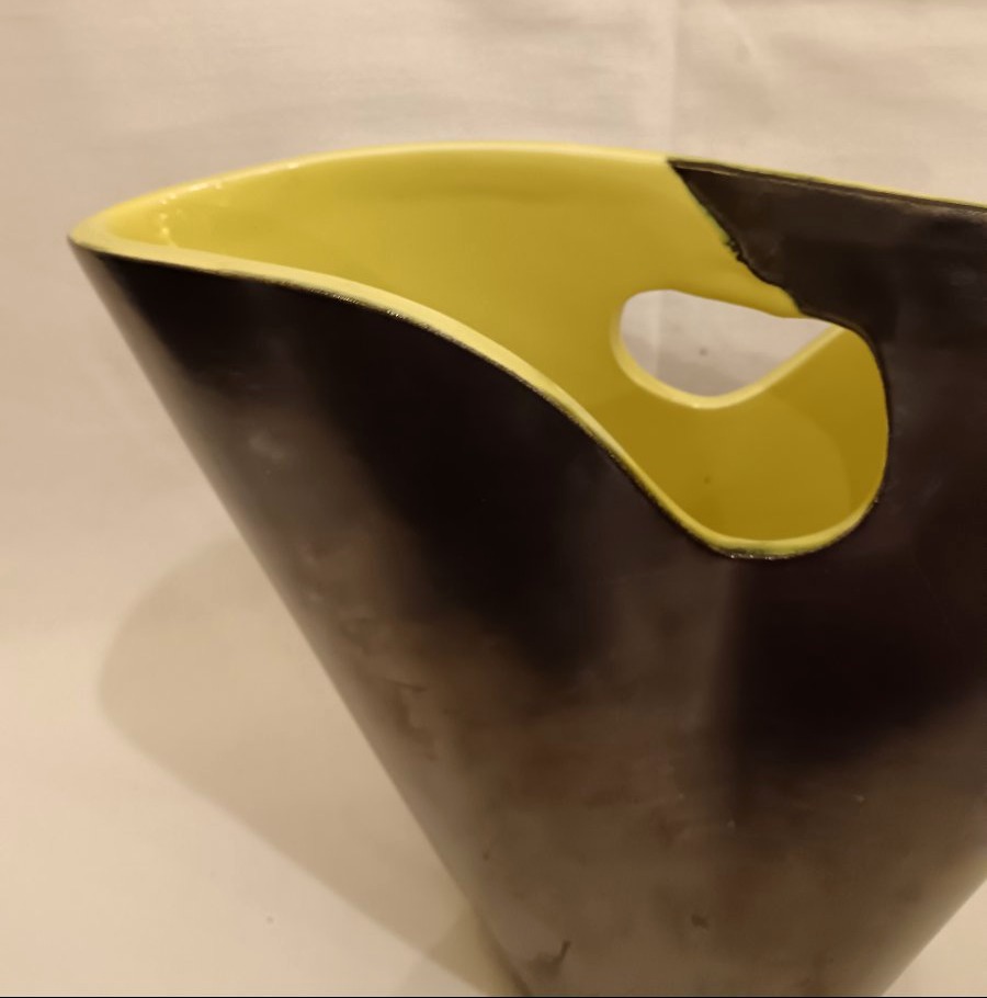 Ceramic Vase By Elchinger-photo-2