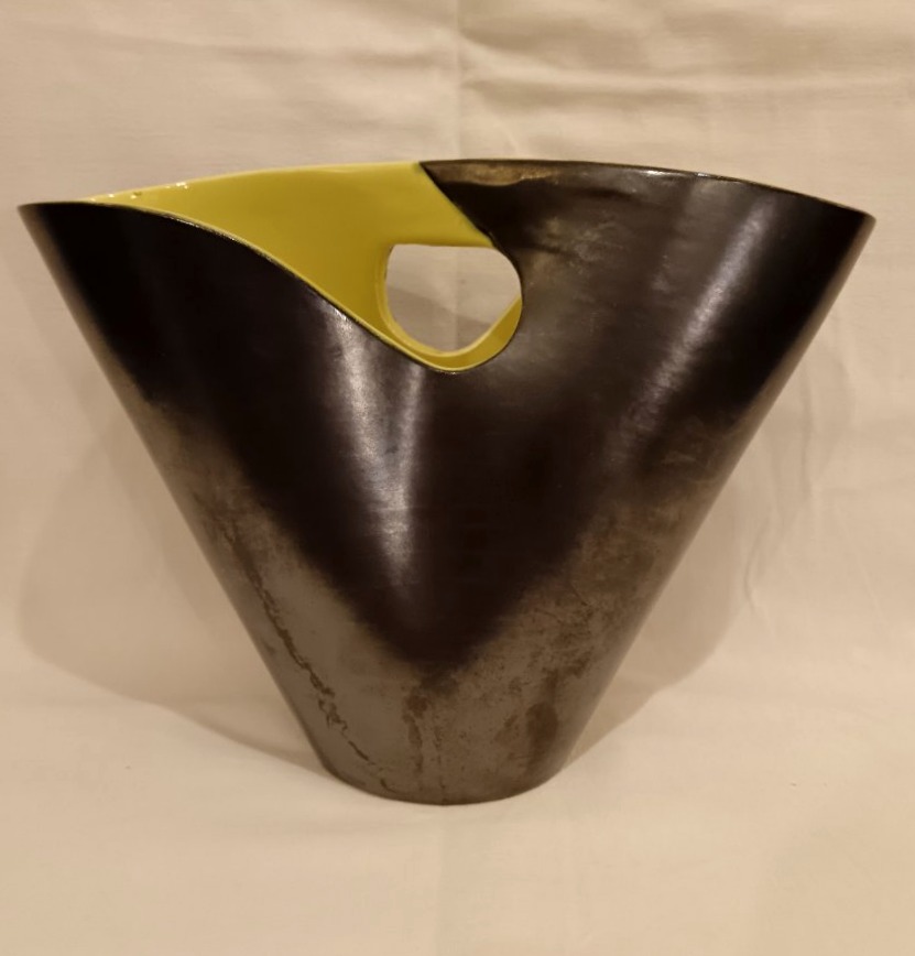 Ceramic Vase By Elchinger