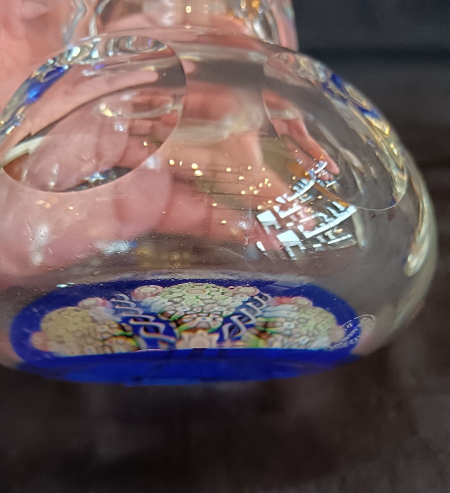 Perthshire Crystal Inkwell And Paperweight, Scotland-photo-6