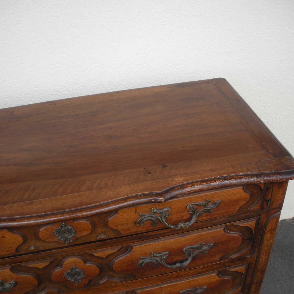 18th Century Walnut Chest Of Drawers Known As -photo-3