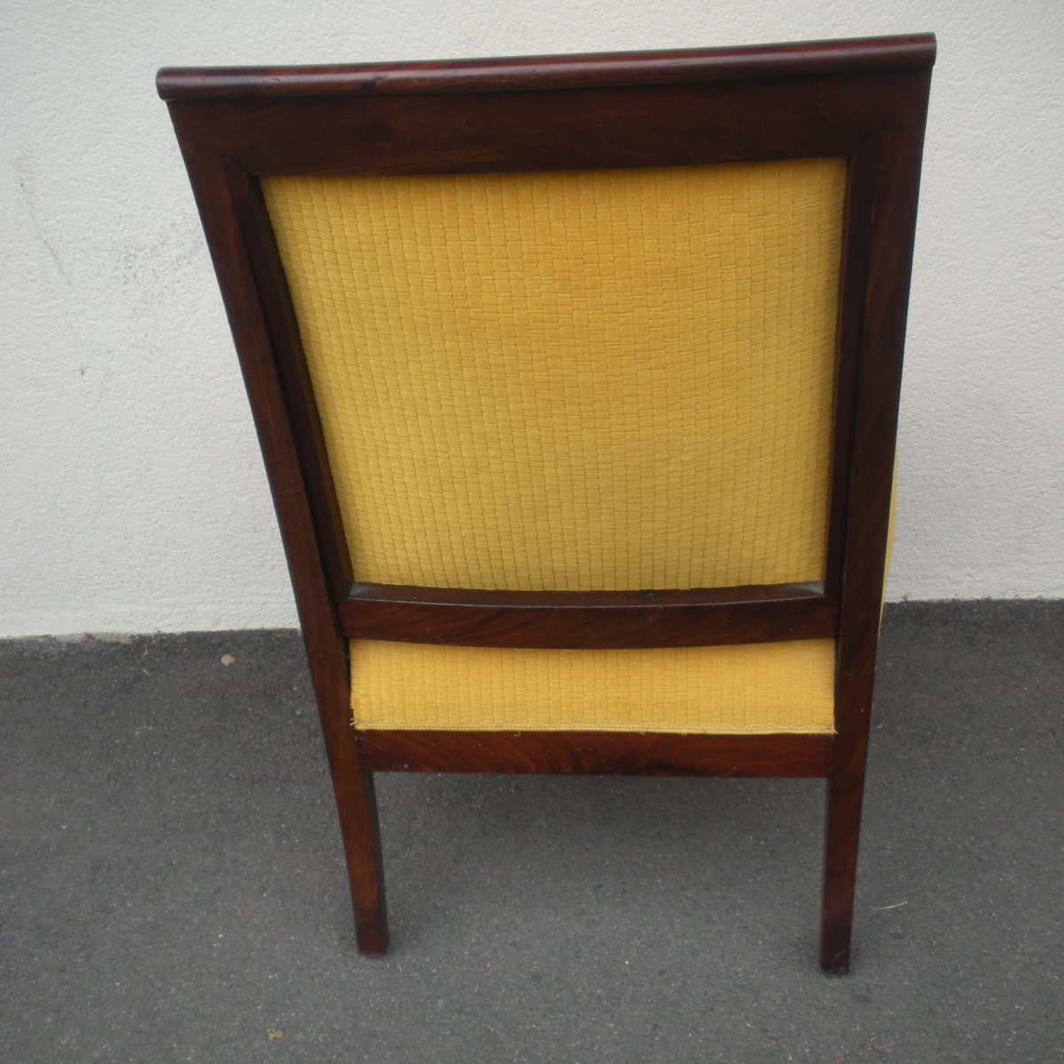 Empire Period Bergère In Mahogany-photo-4