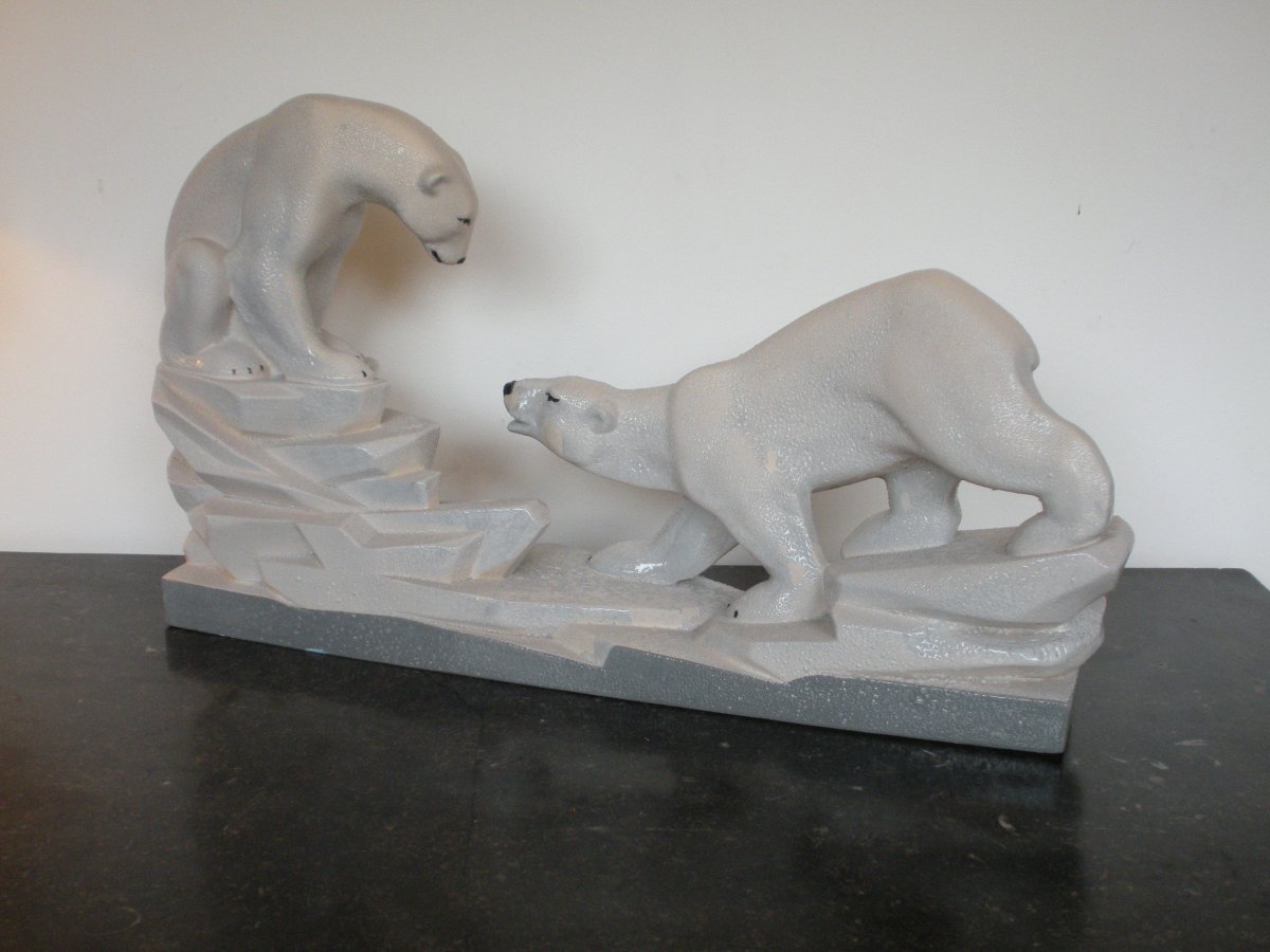 Polar Bears By Charles Lemanceau