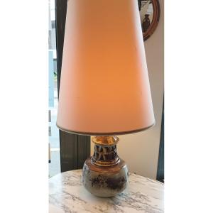 Lampe en grès par Chantal et Thierry Robert 1960