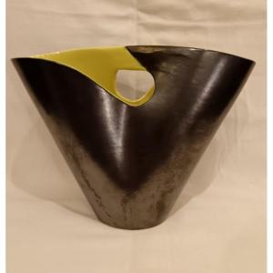 Vase en céramique par Elchinger