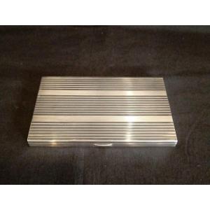 Art Deco Cigarette Case Made Of Solid Silver