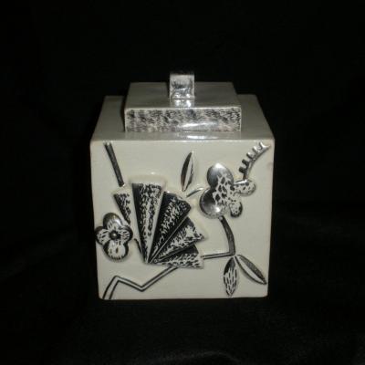 Primavera Crackled Earthenware Box