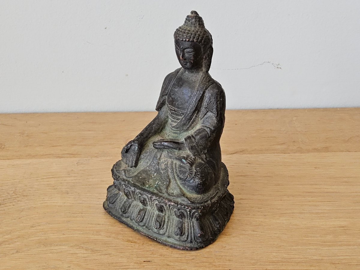 Ming Dynasty Bronze Buddha -photo-2