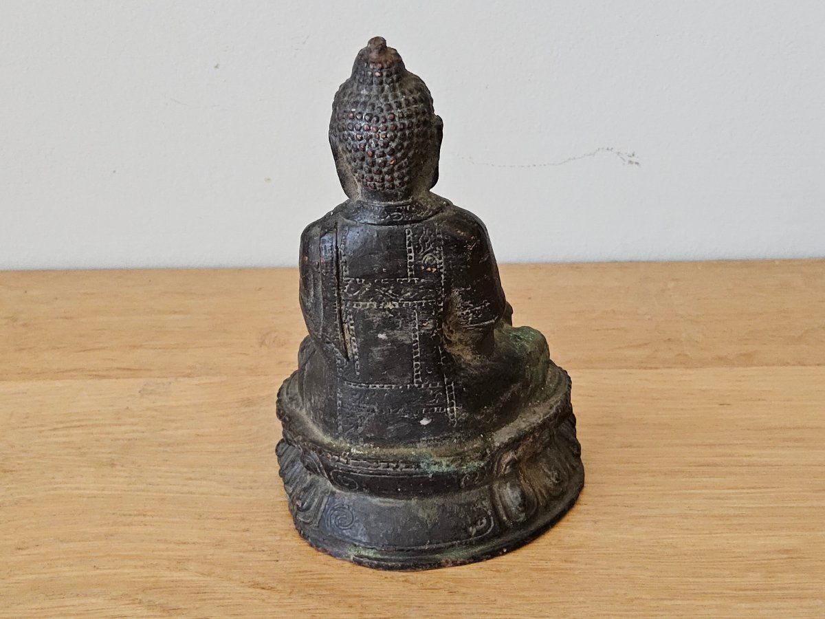 Ming Dynasty Bronze Buddha -photo-2