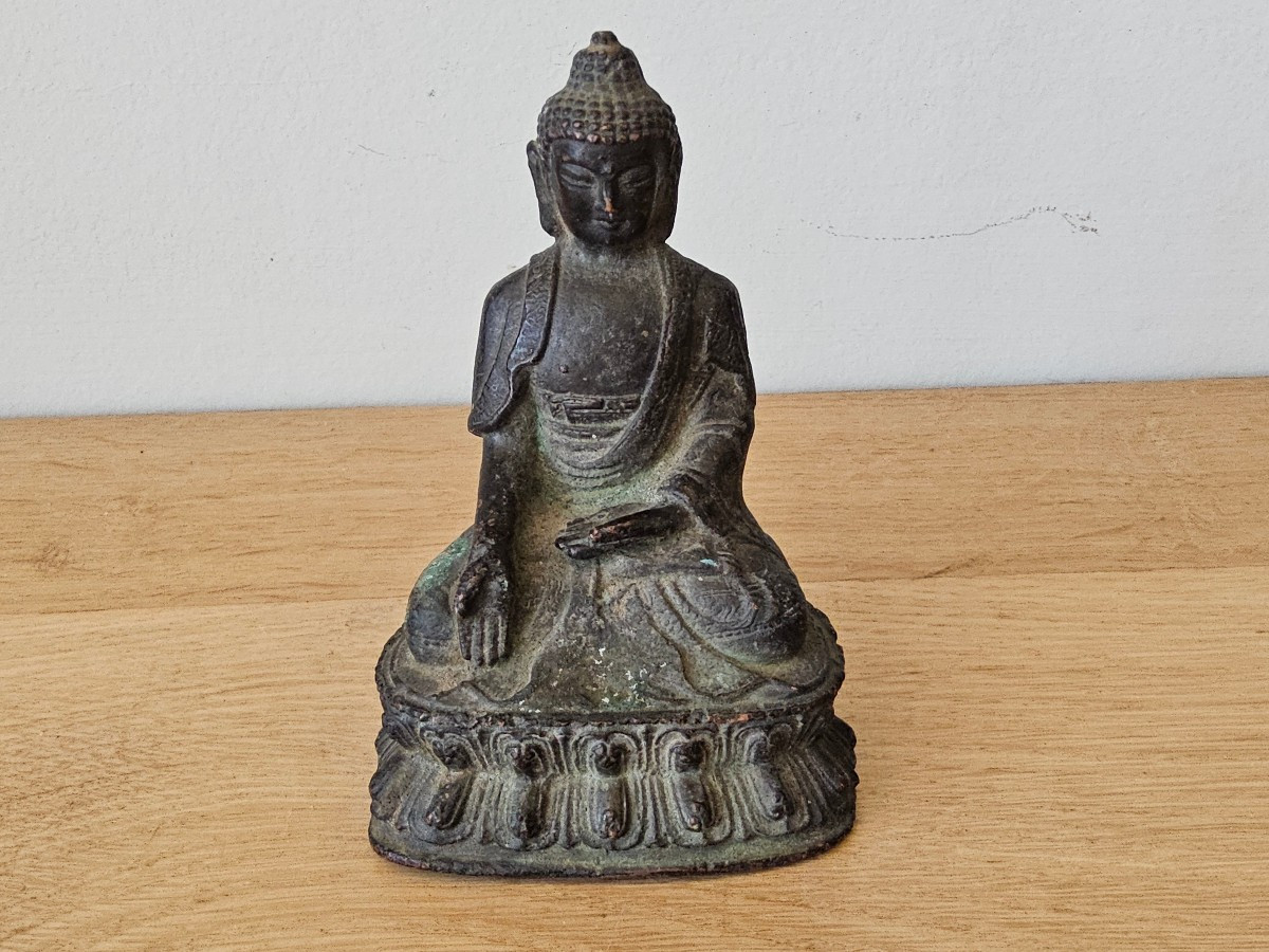 Ming Dynasty Bronze Buddha 