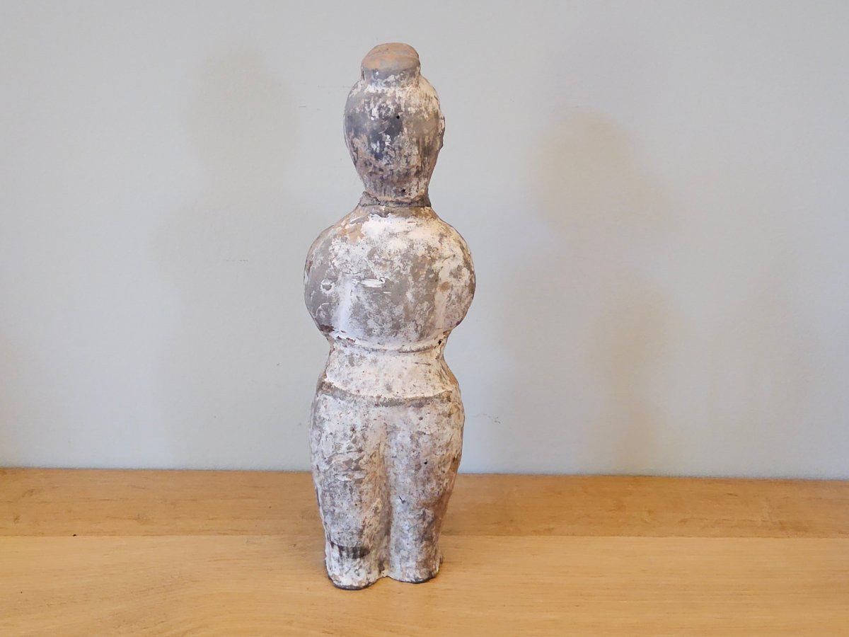 Statuette en terre cuite dynastie Han (TL)-photo-4