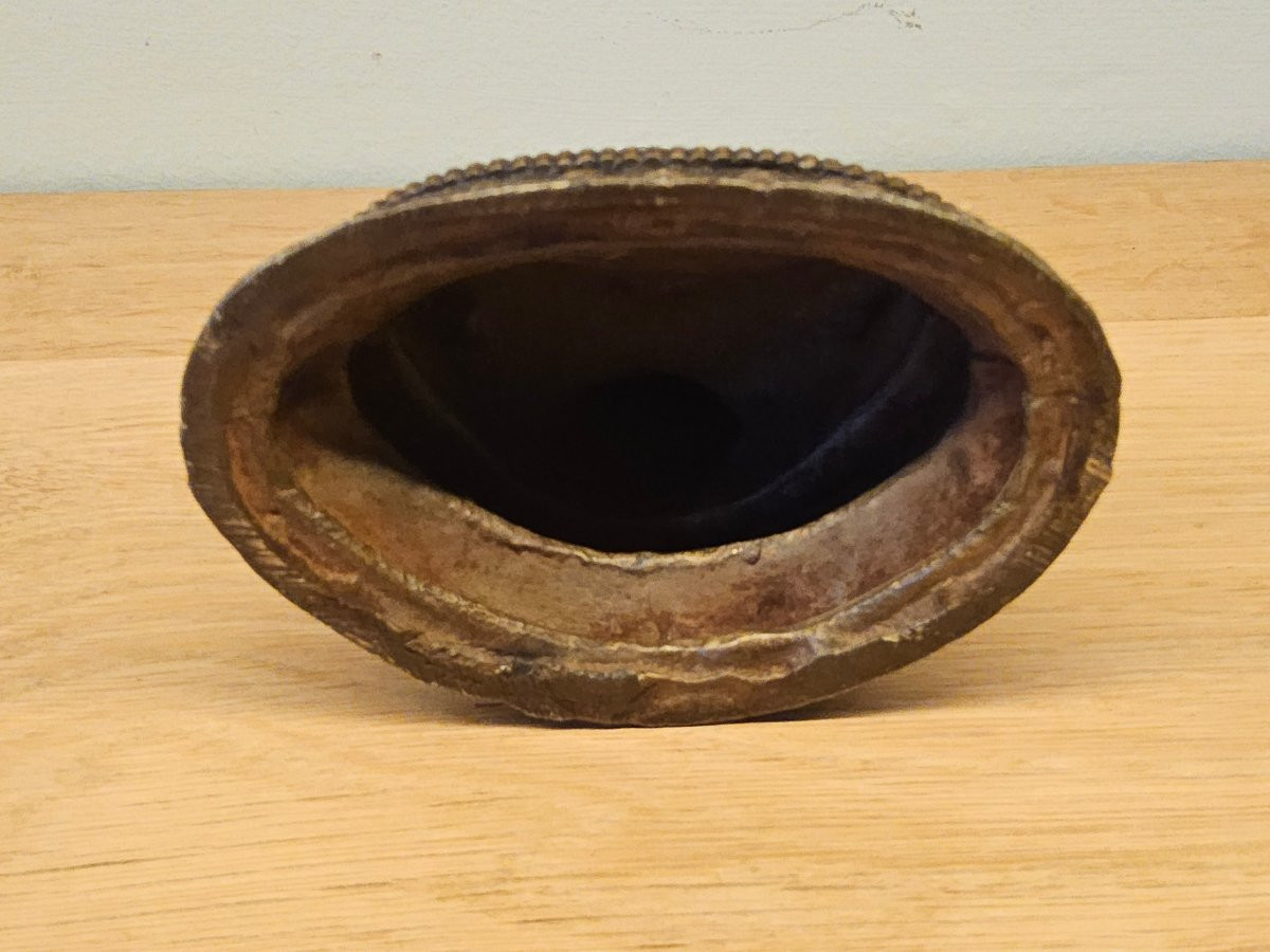 Statue  tibétaine en bronze -photo-6