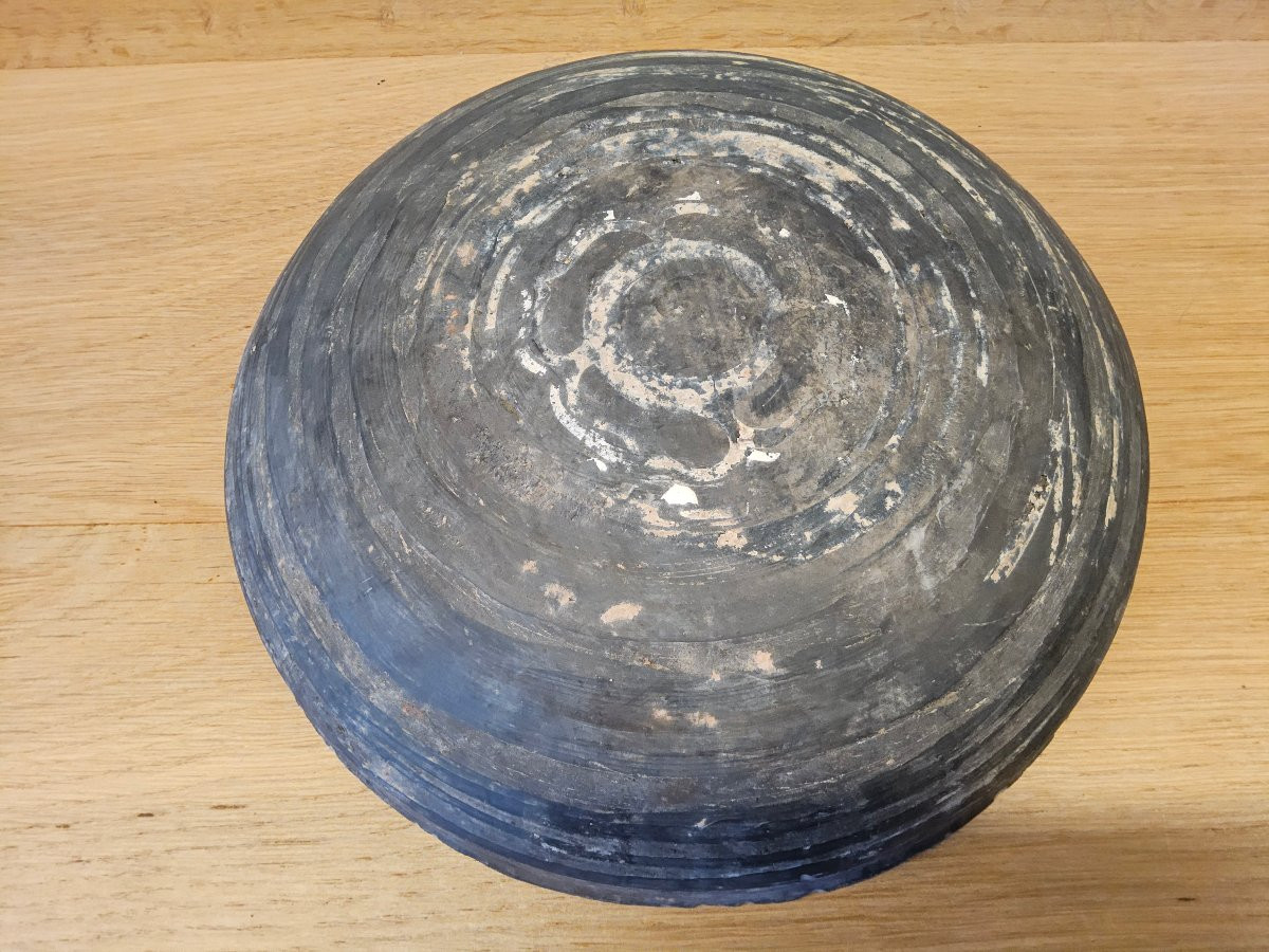 Han Dynasty Terracotta Covered Box-photo-3