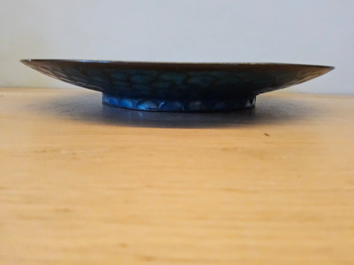 Japanese Cloisonné Plate -photo-4