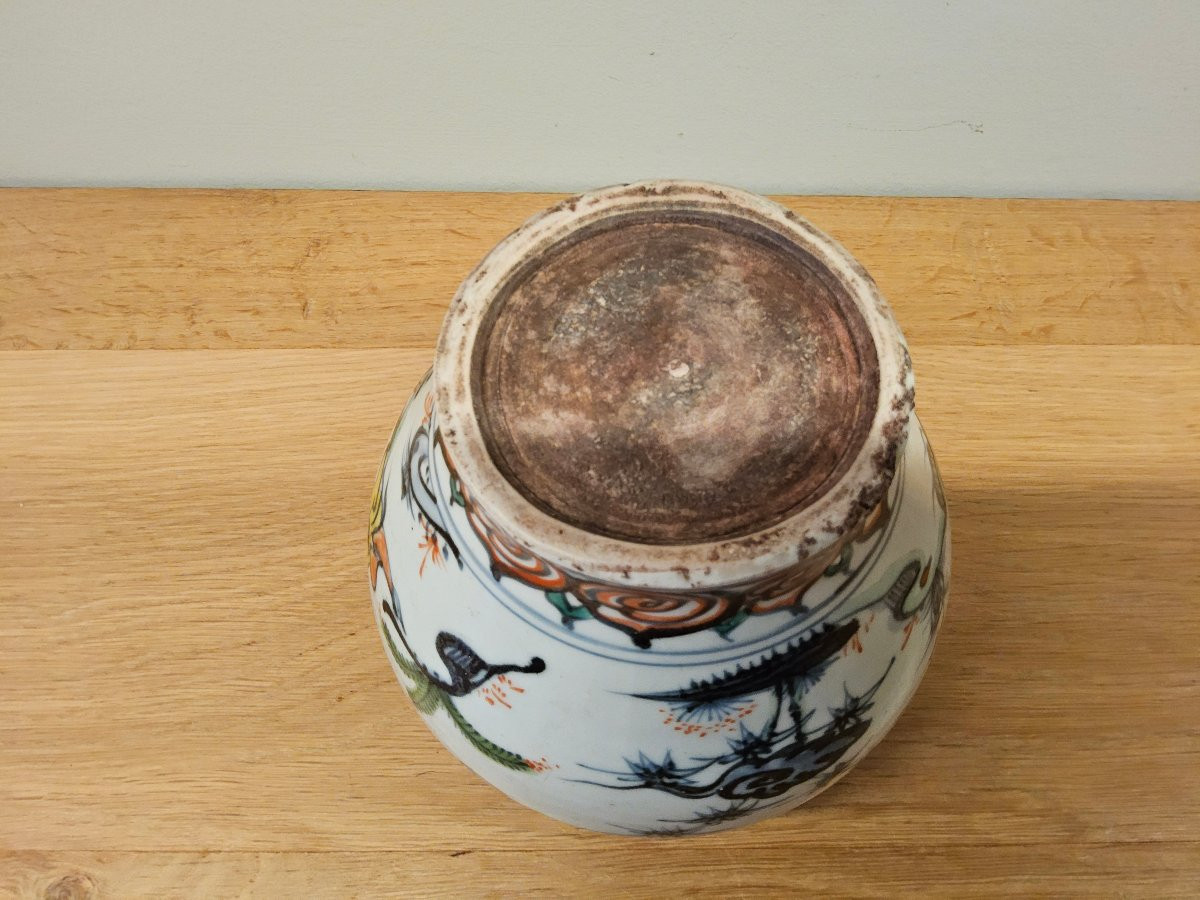 Jarre chinoise doucai-photo-1