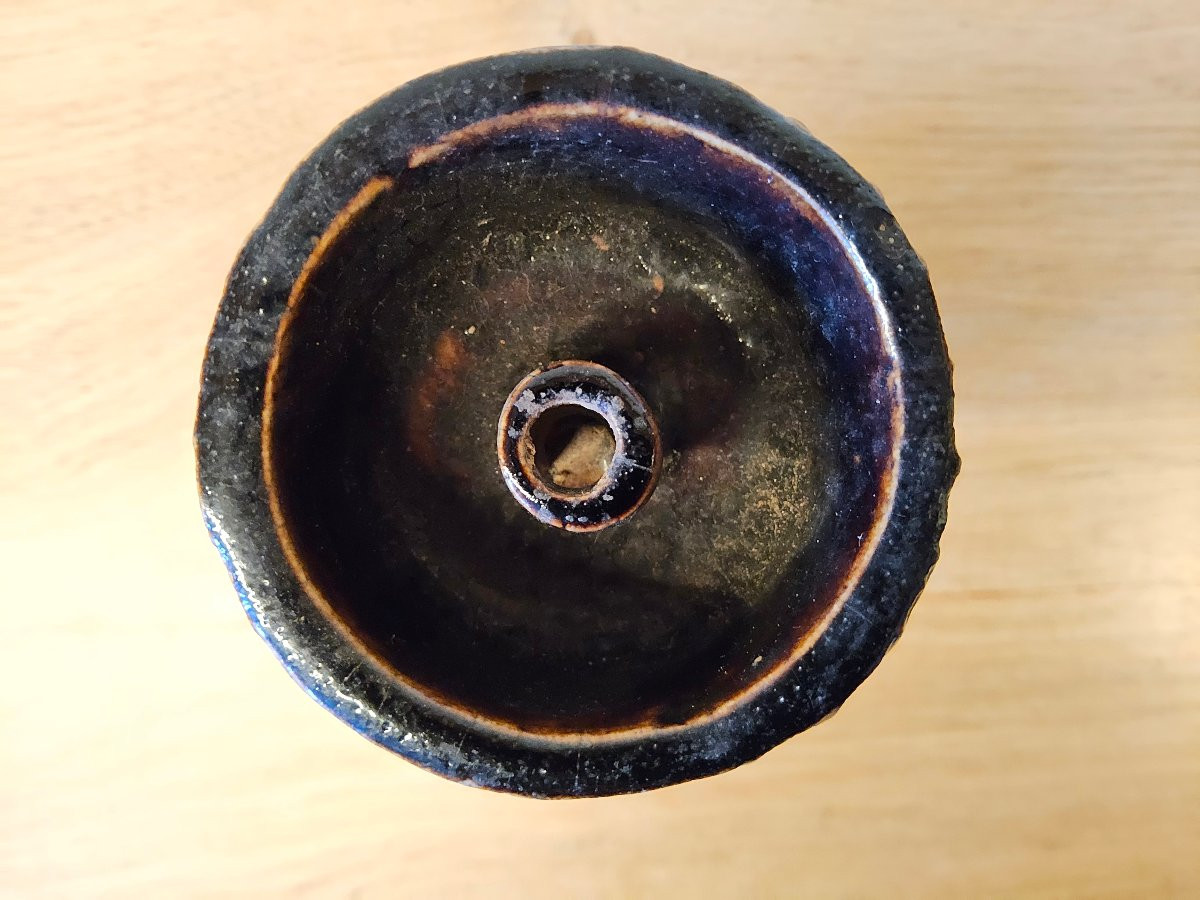 Song Dynasty Ceramic Oil Lamp. -photo-7
