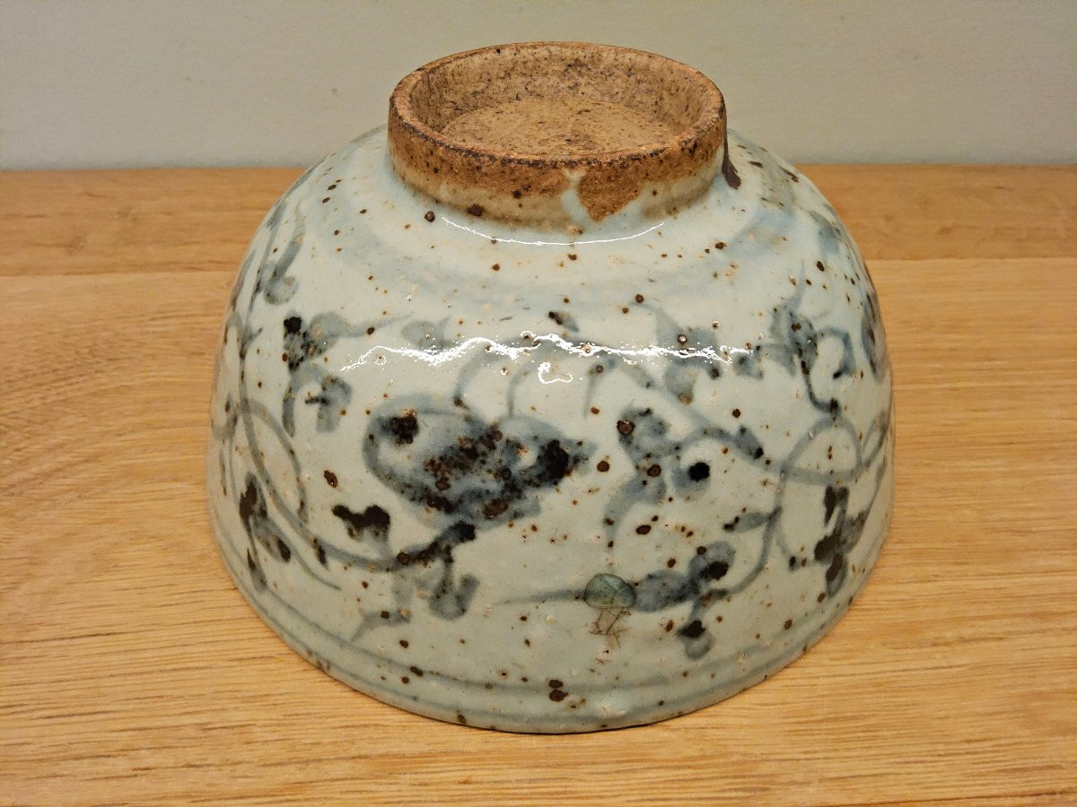 14th Century Vietnamese Bowl From The Chu Dau Kilns.-photo-4