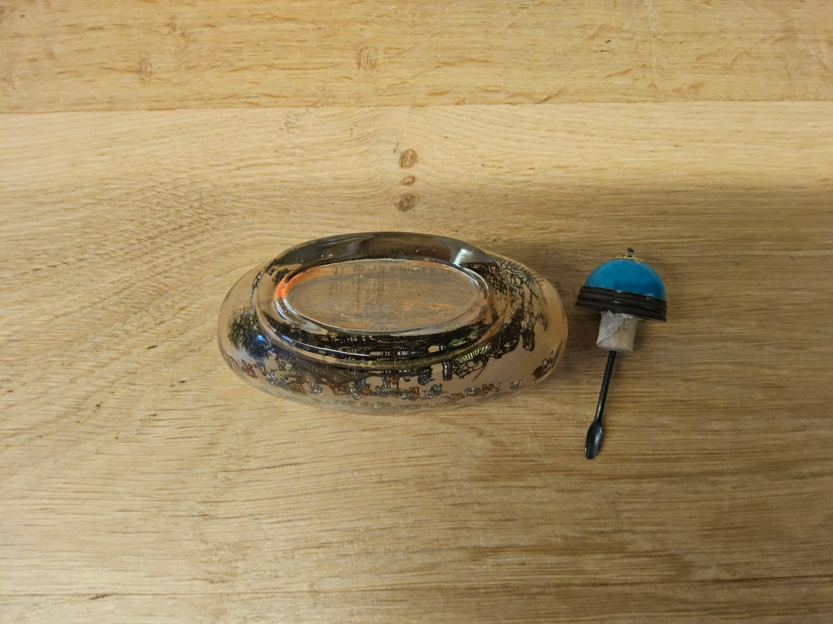 Importante tabatière chinoise en verre-photo-2