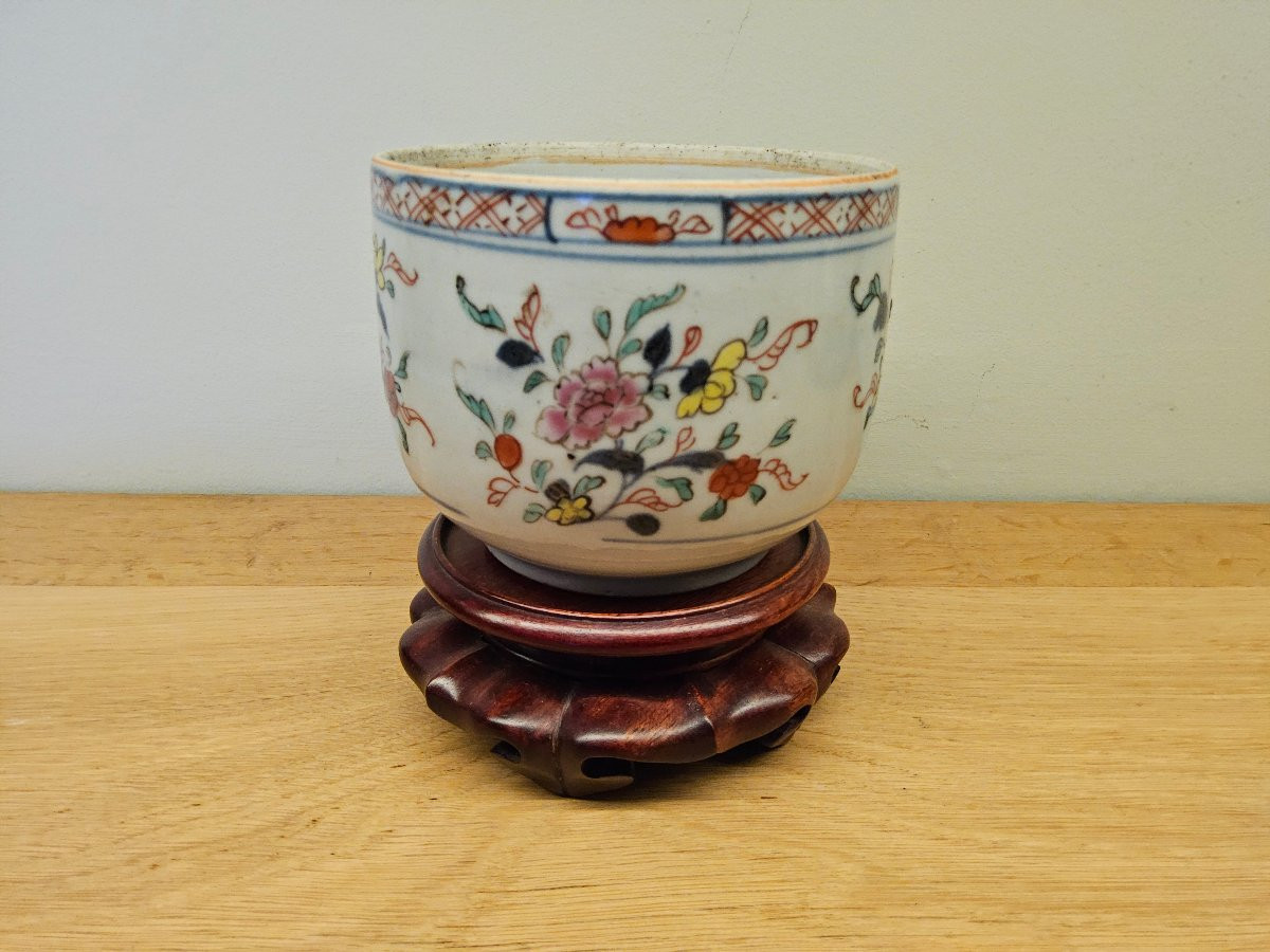 Grand bol chinois en émaux Doucai du XVIII ème siècle -photo-4