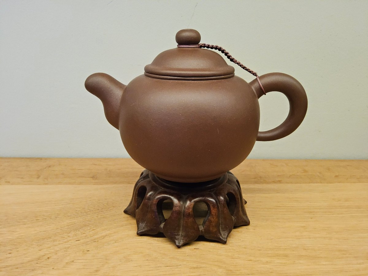 Théière en argile de Yixing (Y1)-photo-2