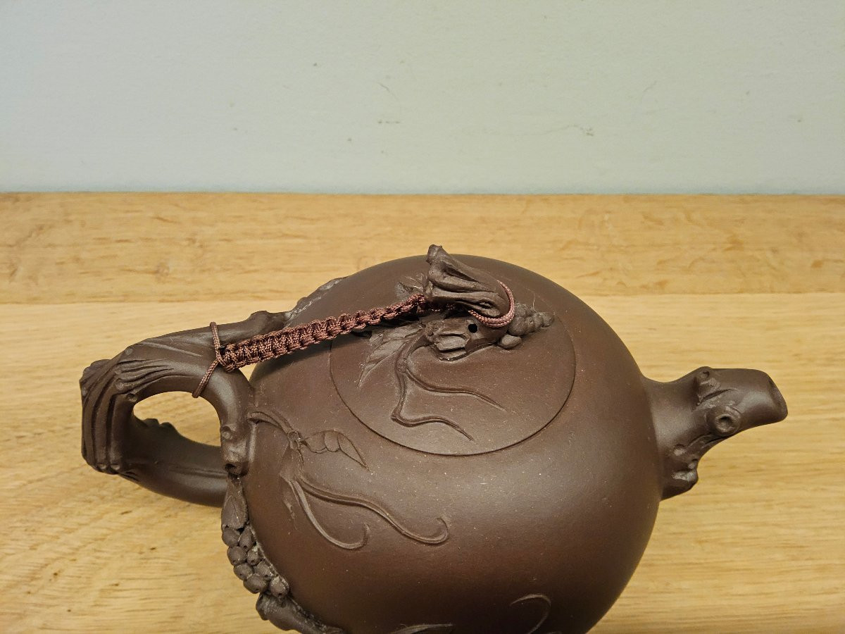 Théière en argile de Yixing (Y2)-photo-4