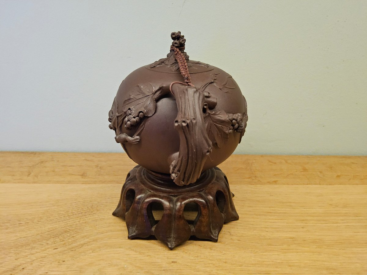 Théière en argile de Yixing (Y2)-photo-7