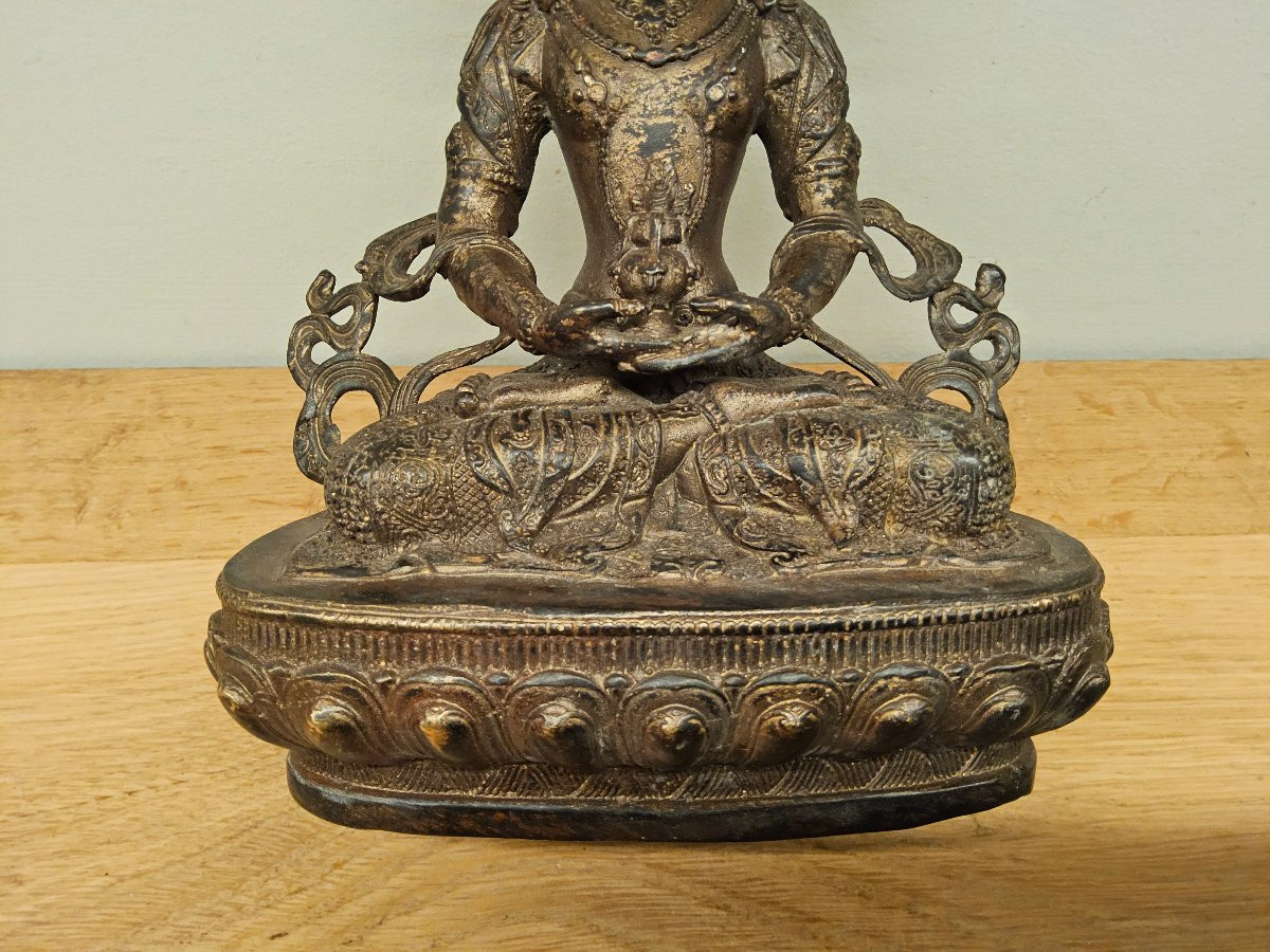 Statue en bronze d’Amitayus -photo-7