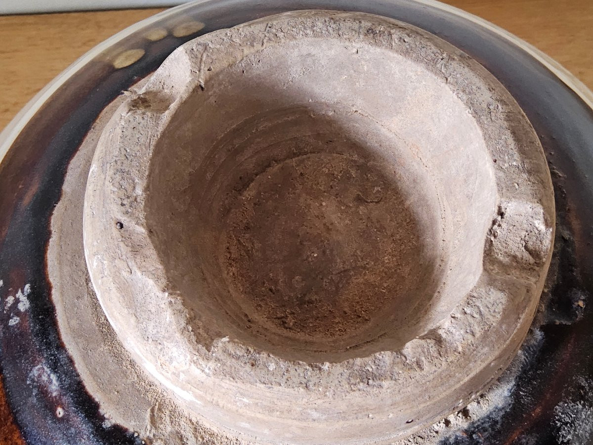 Grand bol des fours de Cizhou. Dynastie Yuan.-photo-1