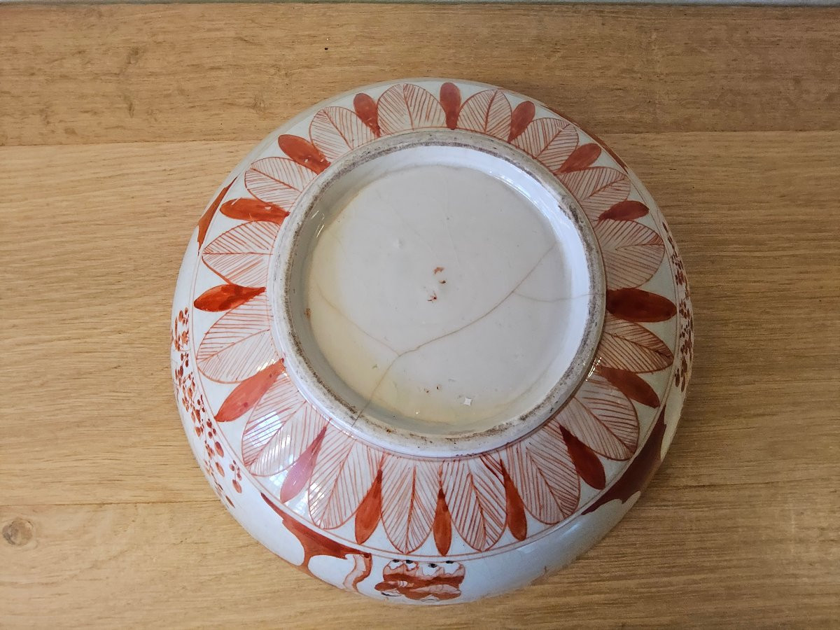 Japanese Punch Bowl From Arita Ovens.-photo-5