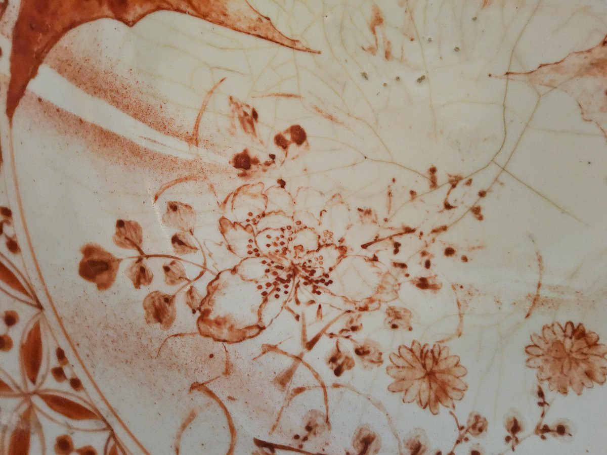 Japanese Punch Bowl From Arita Ovens.-photo-6