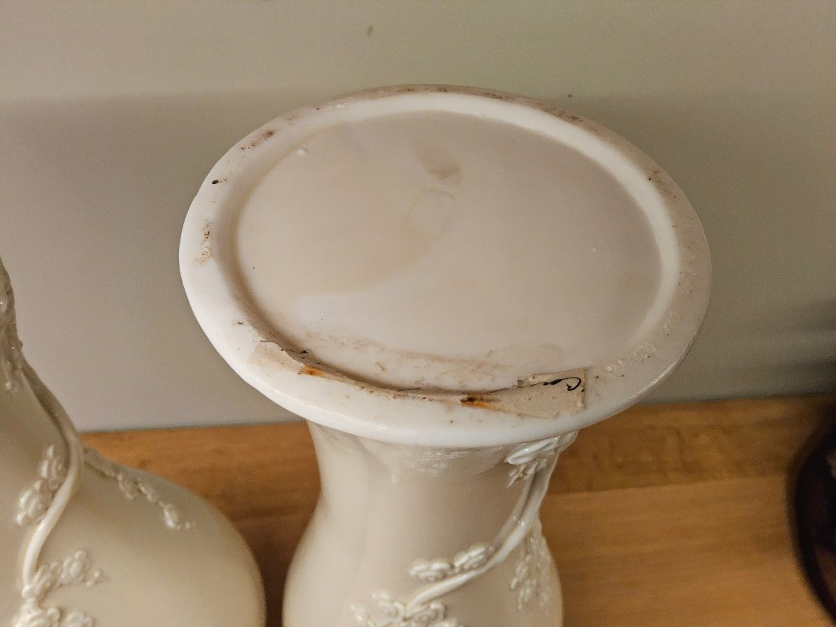 Pair Of Dehua Porcelain Vases-photo-1