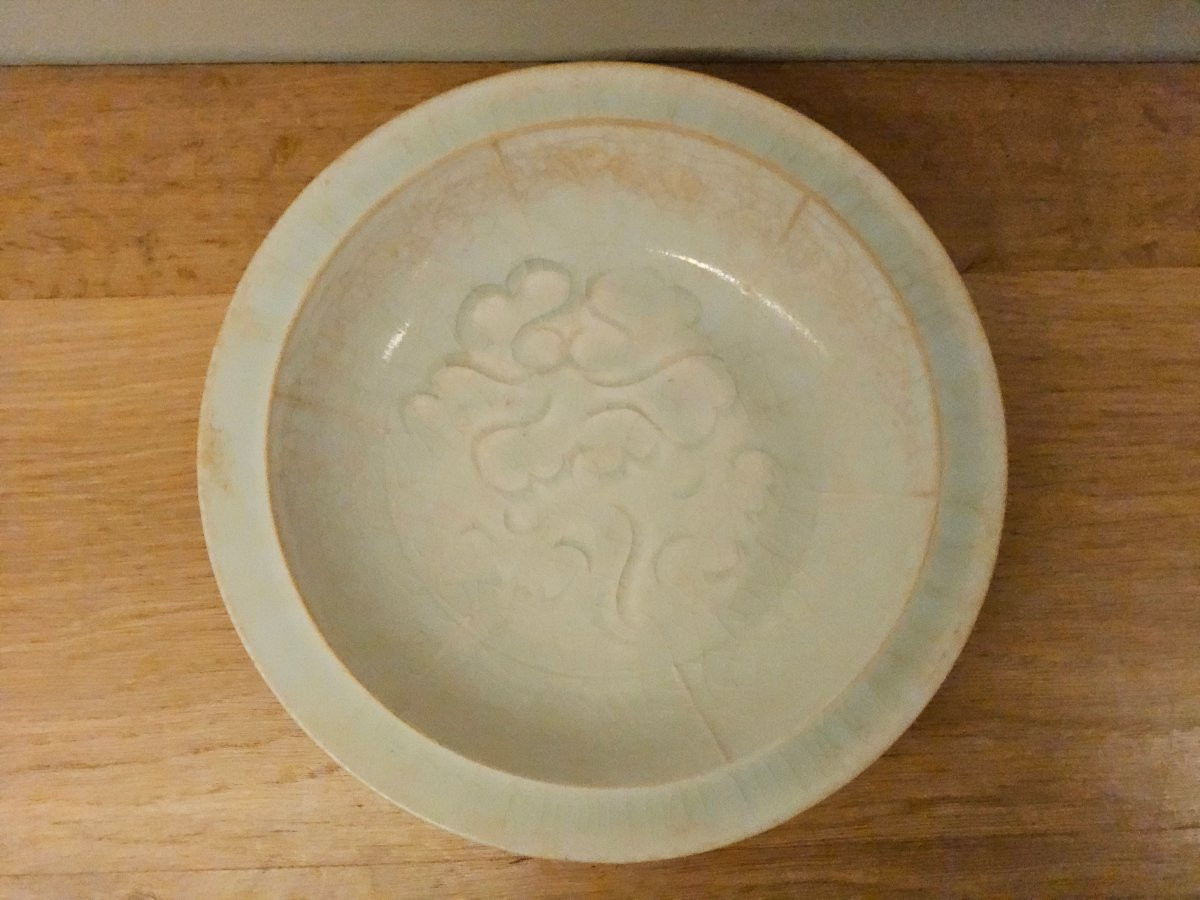 Chinese Qinbai Ceramic Lotus Cup From The Southern Song Dynasty (1128-1279).-photo-8